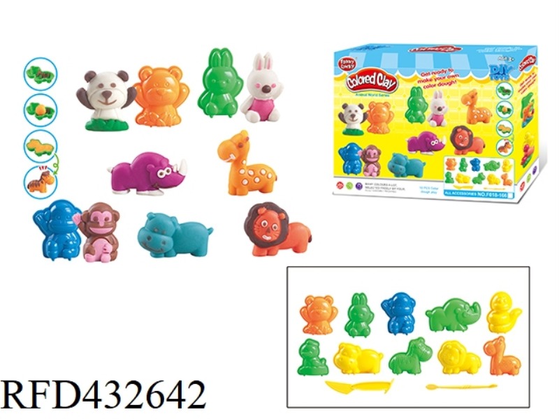 BIG ANIMAL PLUS 10 COLOR MUD