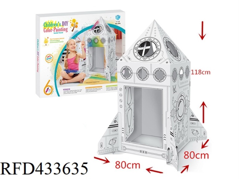 DIY COLOR PAINTING - ROCKET HOUSE