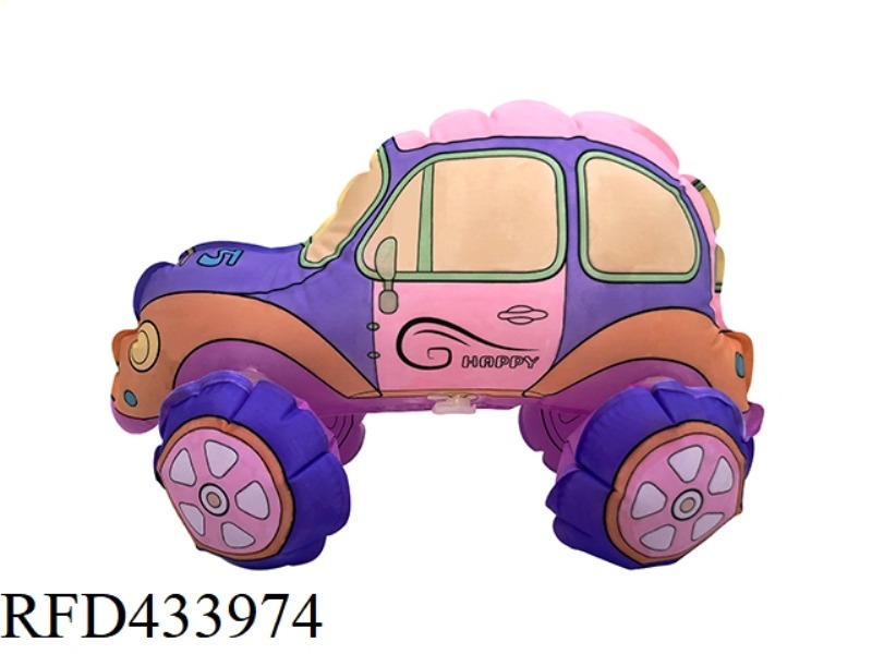 DIY HAND PAINTED INFLATABLE BEETLE CAR