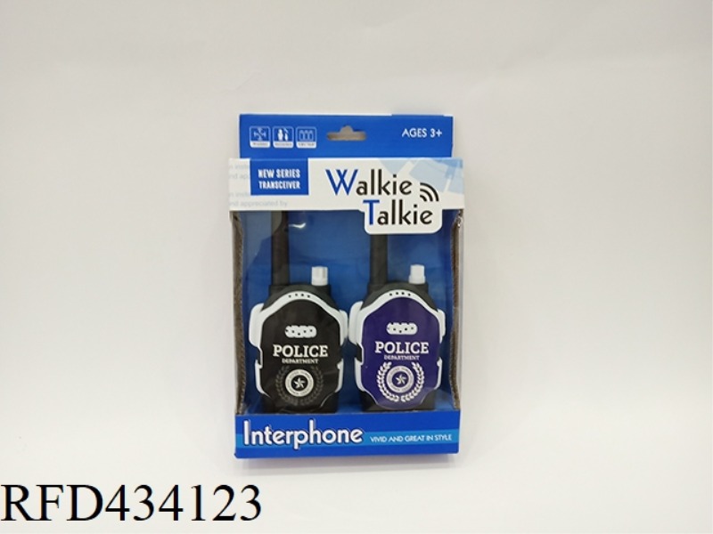 POLICE WALKIE TALKIE