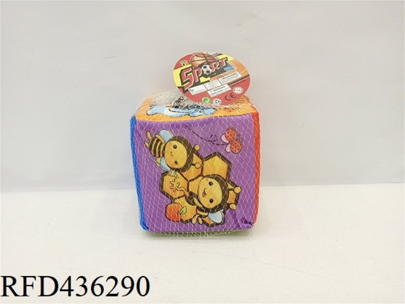 5 INCH CLOTH DICE CARTOON