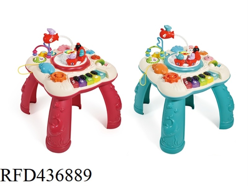 ABELU OCEAN WORLD LEARNING TABLE - ROTATING FLEET