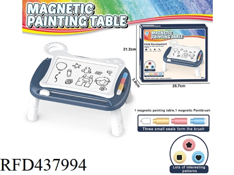 COLOR MAGNETIC PAINTING DESK