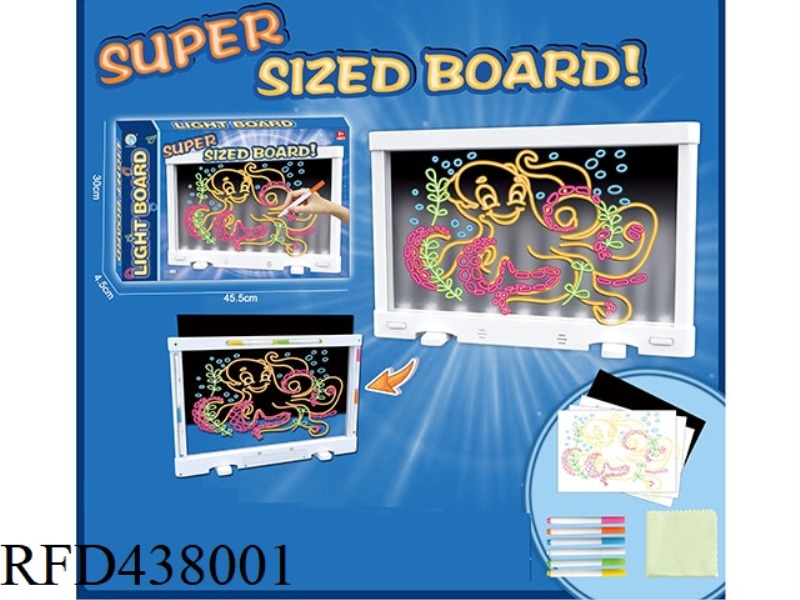 FLUORESCENT DRAWING BOARD