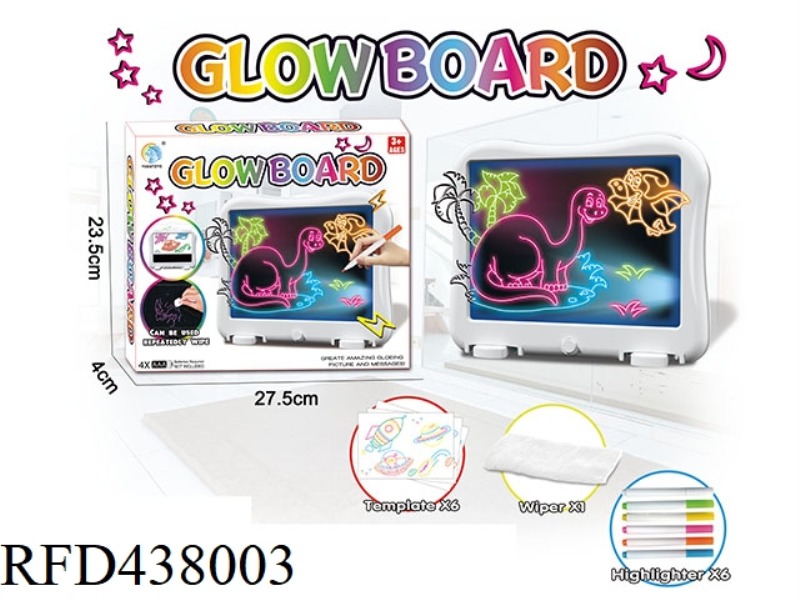 FLUORESCENT DRAWING BOARD