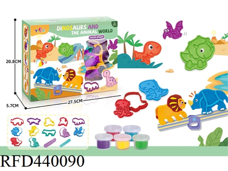 DINOSAUR & ANIMAL CLAY