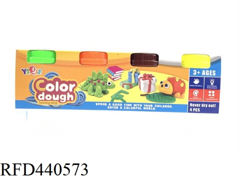 FOUR-COLOR CLAY