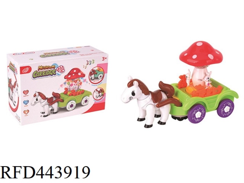 COLORFUL BOX MUSHROOM CARRIAGE
