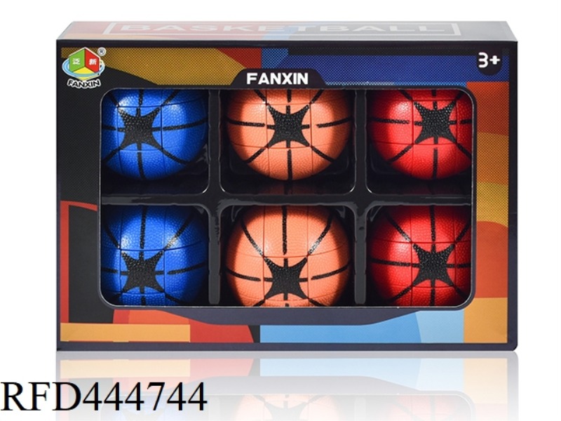 BLUE BALL RUBIK'S CUBE (SET OF 6)