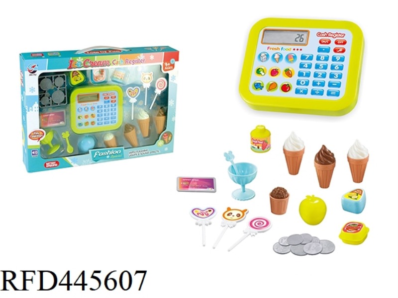 BOY ICE CREAM FLAT CASH REGISTER