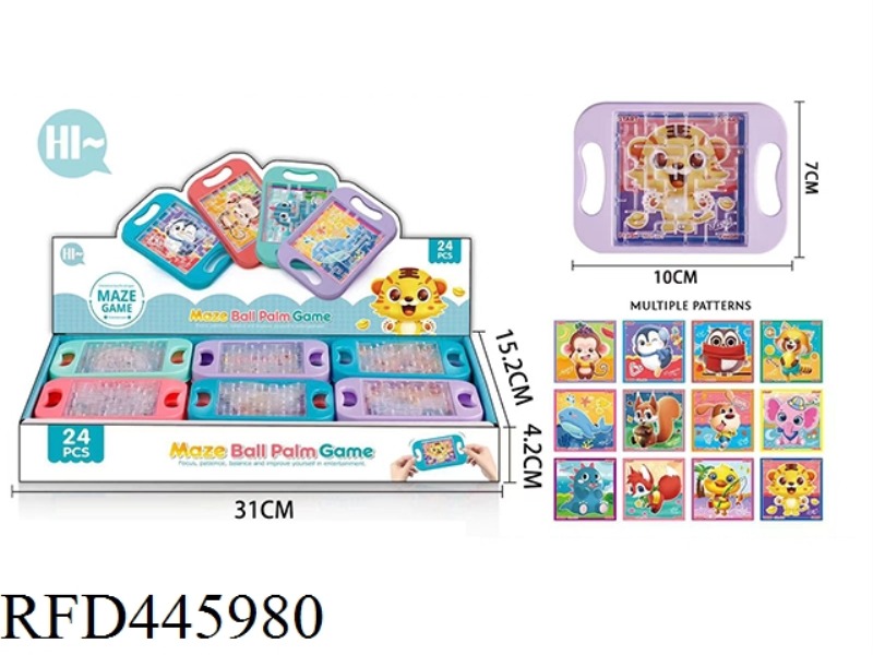 PLANE INTELLIGENCE MAZE (24 PIECES / BOX)