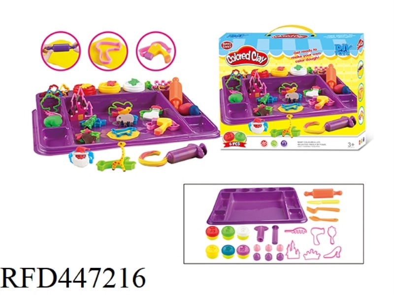 CASTLE SQUARE PAN ZHI FUN COLOR CLAY