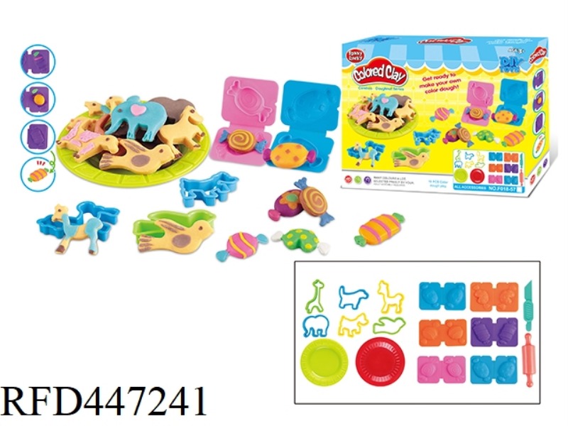 CANDY ANIMAL COOKIE CLAY