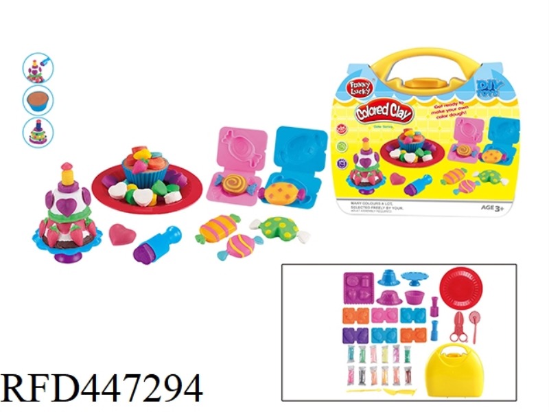 CAKE CANDY PLUS 12 COLOR CLAY