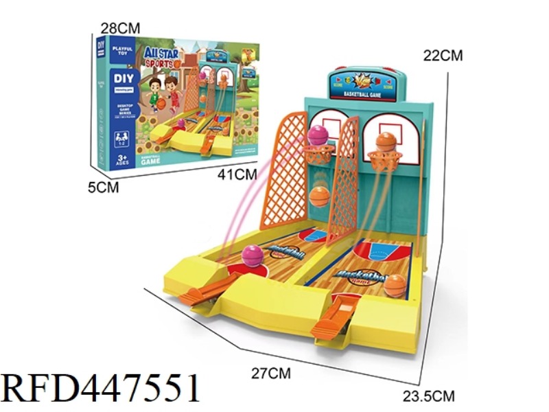 COLOR DOUBLE BASKETBALL