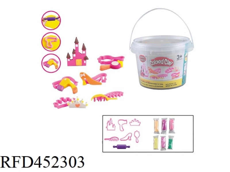 CASTLE SERIES COLORED MUD
