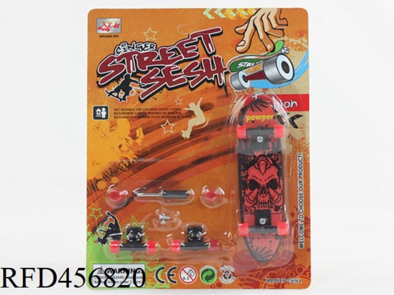 SKELETON FINGER SKATEBOARD