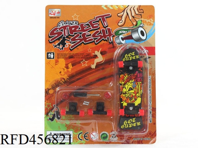 SKELETON FINGER SKATEBOARD