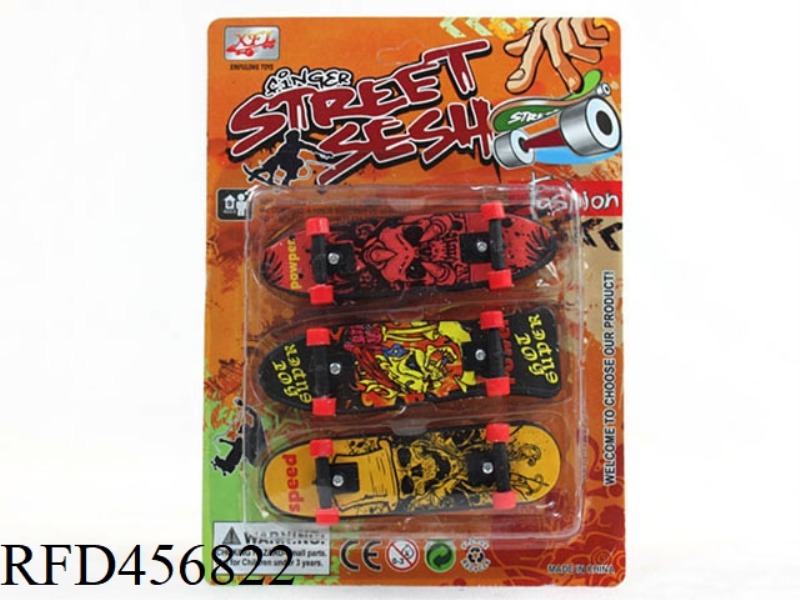 SKELETON FINGER SKATEBOARD