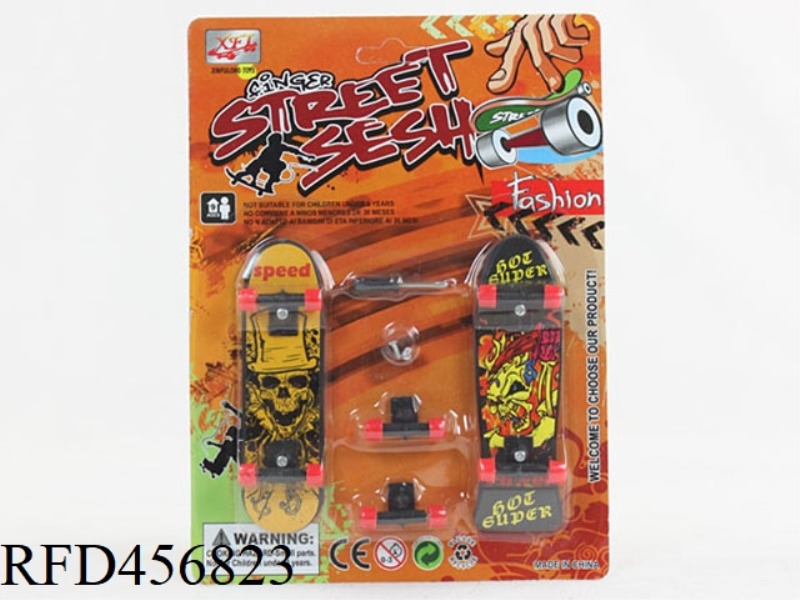 SKELETON FINGER SKATEBOARD