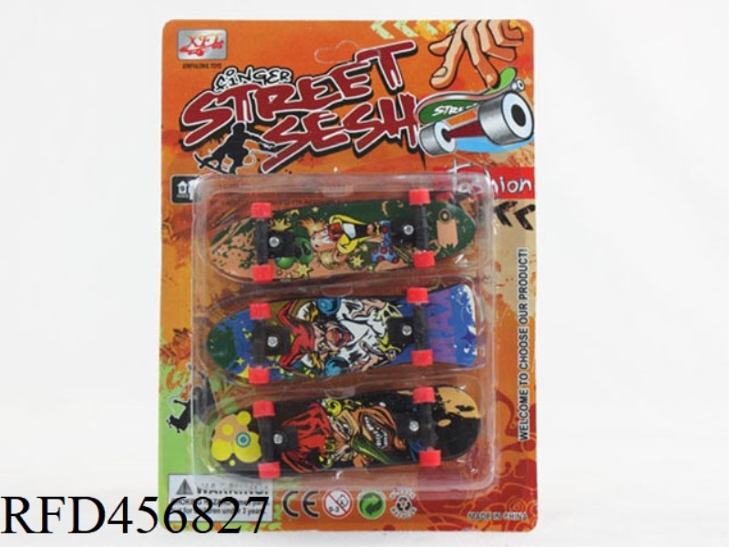 CLOWN MARK FINGER SKATEBOARD