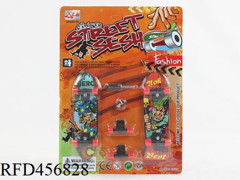 CLOWN MARK FINGER SKATEBOARD