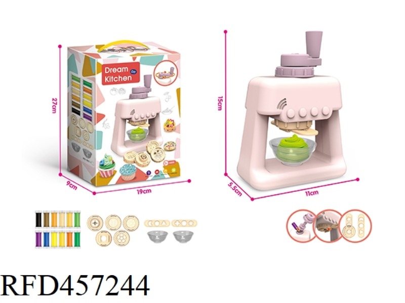 STANDARD VERSION OF COLORED MUD ICE CREAM MACHINE