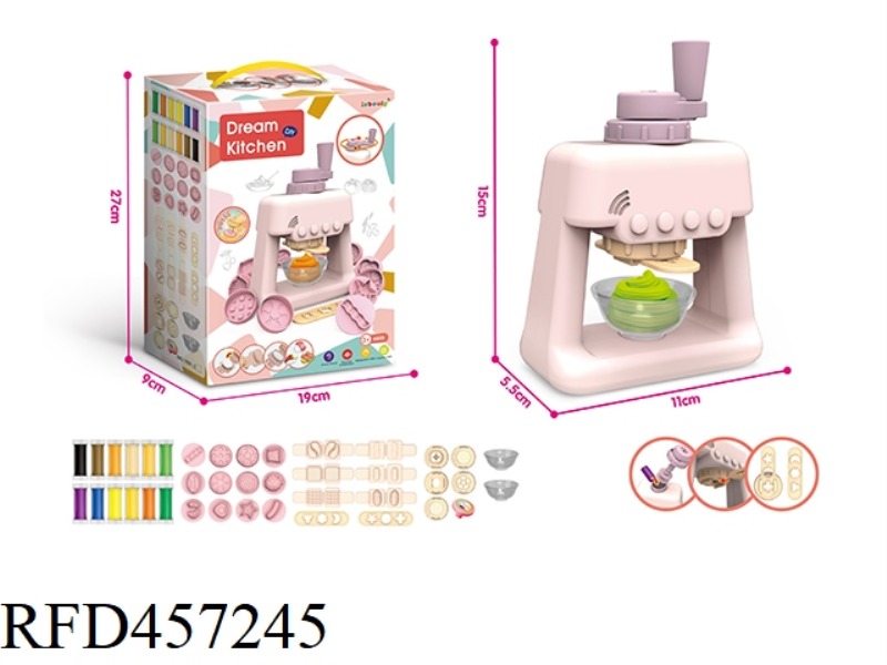 HIGH CONFIGURATION VERSION OF COLORED MUD ICE CREAM MACHINE