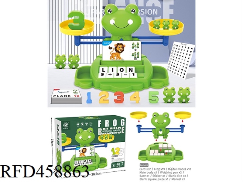 (3 IN 1 CARD MACHINE ALPHANUMERIC LEARNING SCIENCE AND EDUCATION BALANCE EDUCATIONAL TOYS