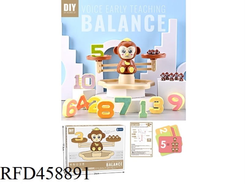 DIGITAL MONKEY BALANCE (WITH ENGLISH SOUND EFFECT REMINDER)