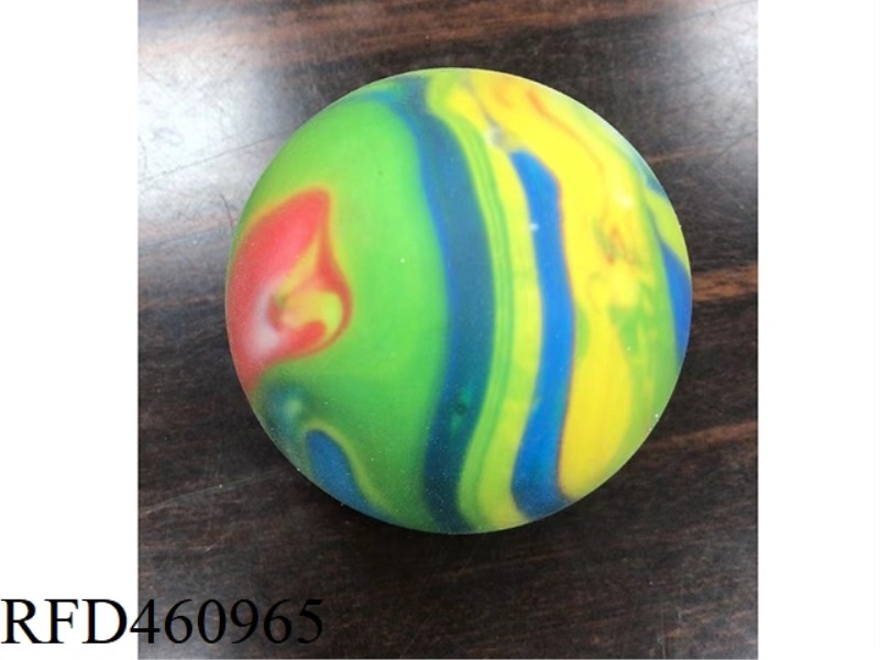 7CM COLORED GLASS BALL 12PCS