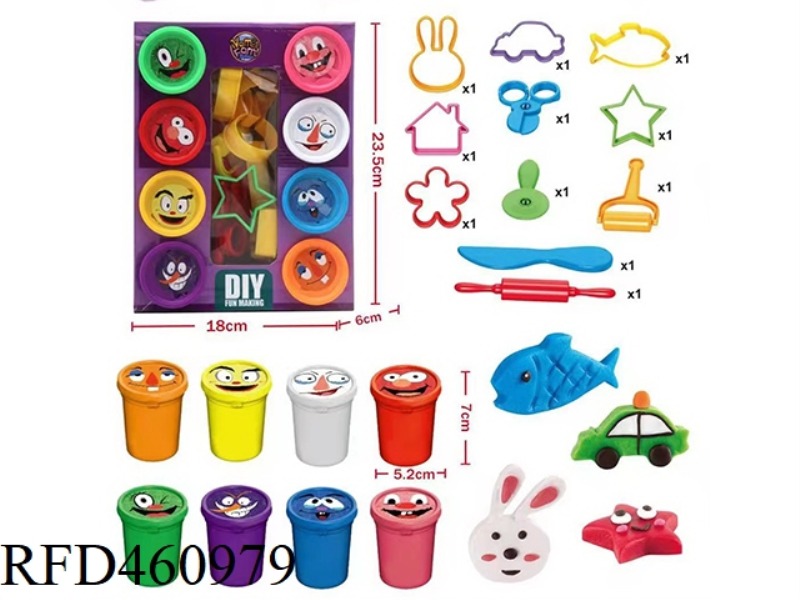 EXPRESSION COLORED CLAY TOOL BOX