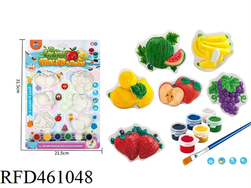 GYPSUM PAINTING - FRUIT
