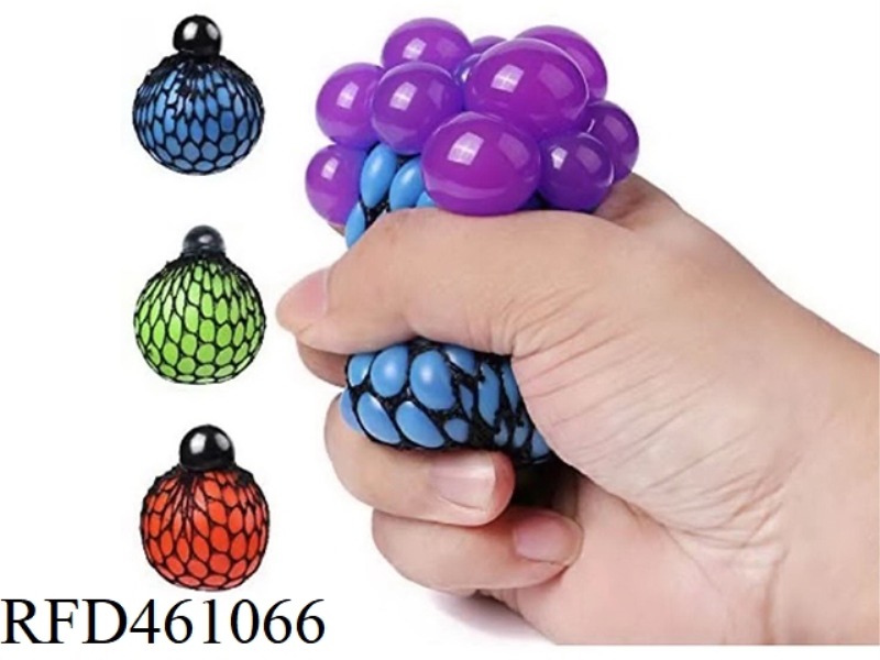 COLOR CHANGING DECOMPRESSION GRAPE BALL 7CM-12PCS