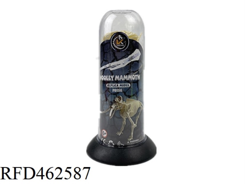 ASSEMBLED DINOSAUR FOSSILS - LONG TUBE (MAMMOTH)