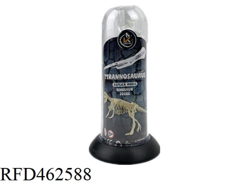 ASSEMBLED DINOSAUR FOSSILS - LONG TUBE (T-REX)