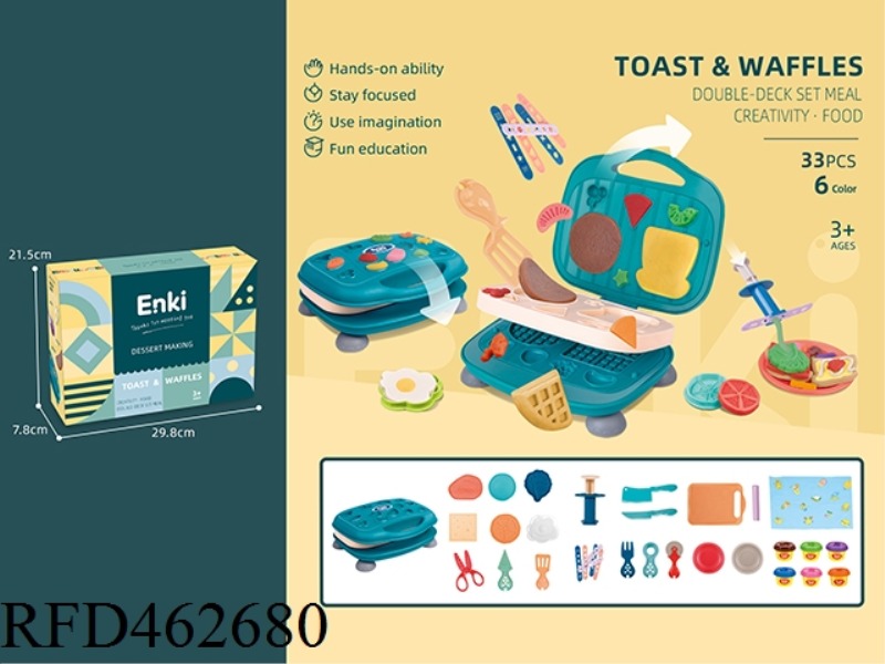 DOUBLE SET OF TOAST WAFFLES