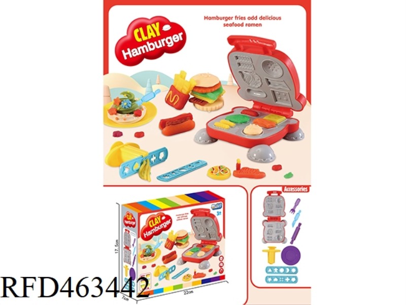 HAMBURGER MACHINE CLAY SERIES