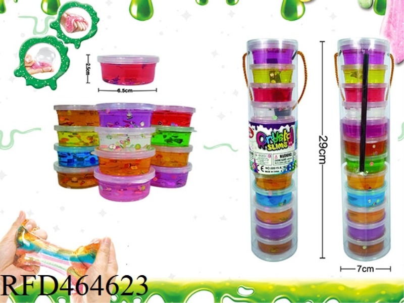 SLIM 12 COLOR FRUIT CRYSTAL MUD