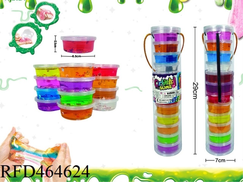 SLIM 12 COLOR CHRISTMAS CRYSTAL MUD