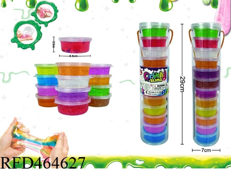 SLIM 12 COLOR LASER CRYSTAL MUD