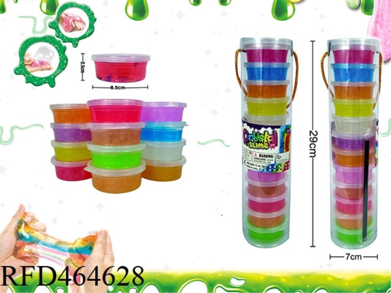 SLIM 12 COLOR LIGHT PEARL CRYSTAL MUD