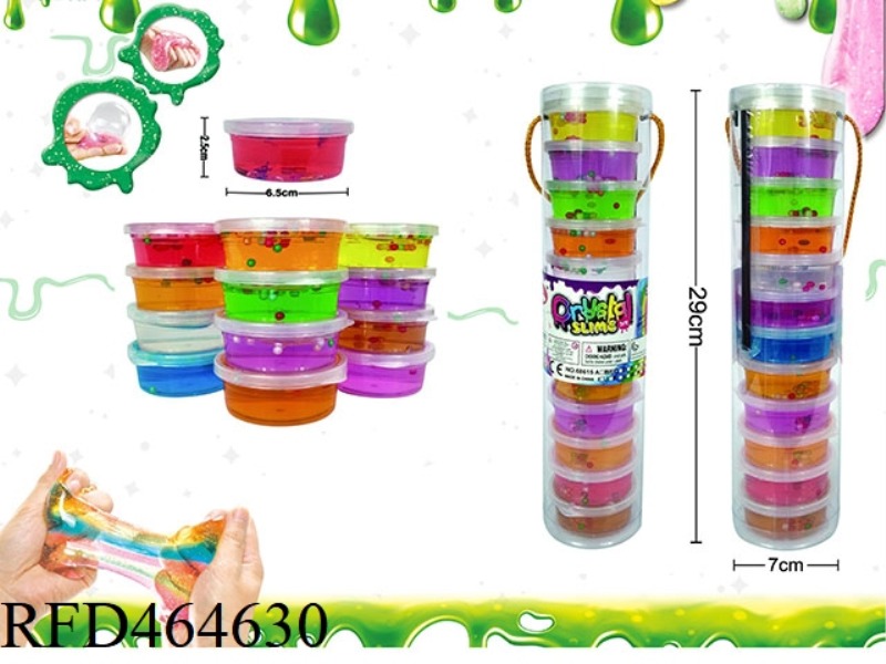 SLIM 12 COLOR COLORFUL PEARL CRYSTAL MUD