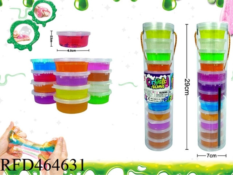 SLIM 12 COLOR WHITE PEARL CRYSTAL MUD