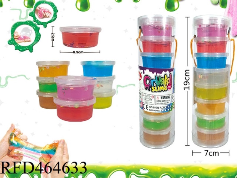 SLIM 8 COLOR FRUIT CRYSTAL MUD