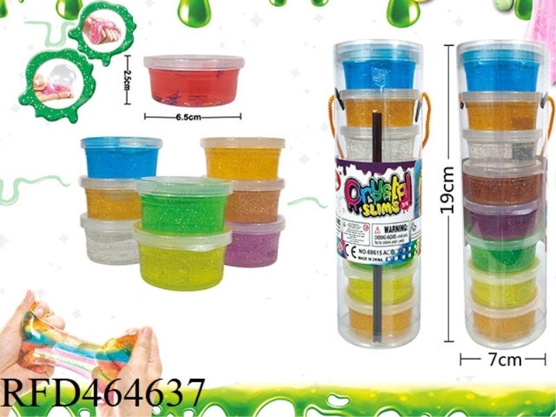 SLIM 8-COLOR LASER CRYSTAL MUD