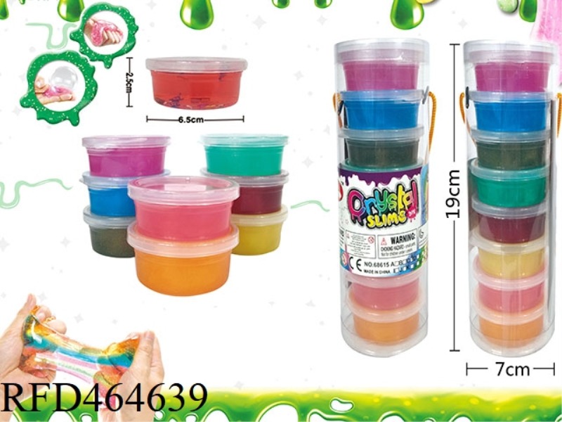 SLIM 8-COLOR HEAVY PEARL CRYSTAL MUD