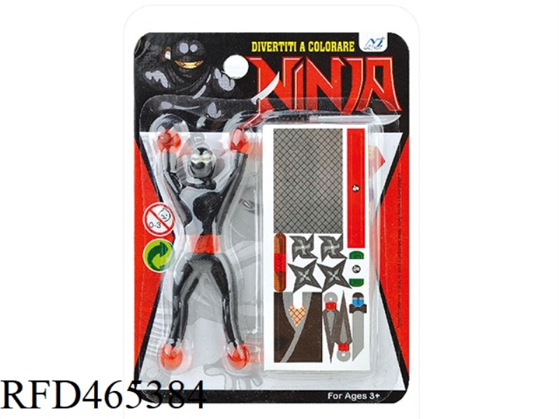SELF MADE WALL CLIMBING NINJA