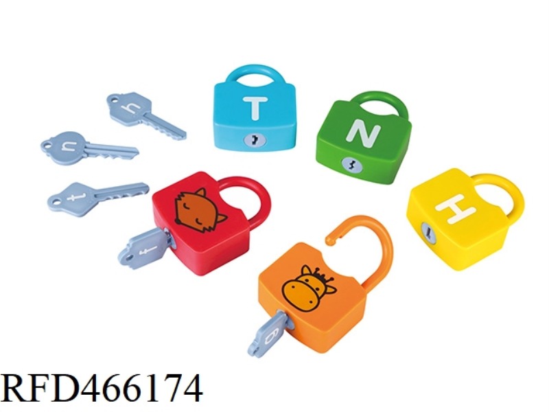 ALPHABET LEARNING LOCKS