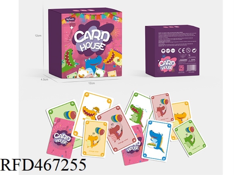 CARD HOUSE PUZZLE CHESS AND CARD GAME